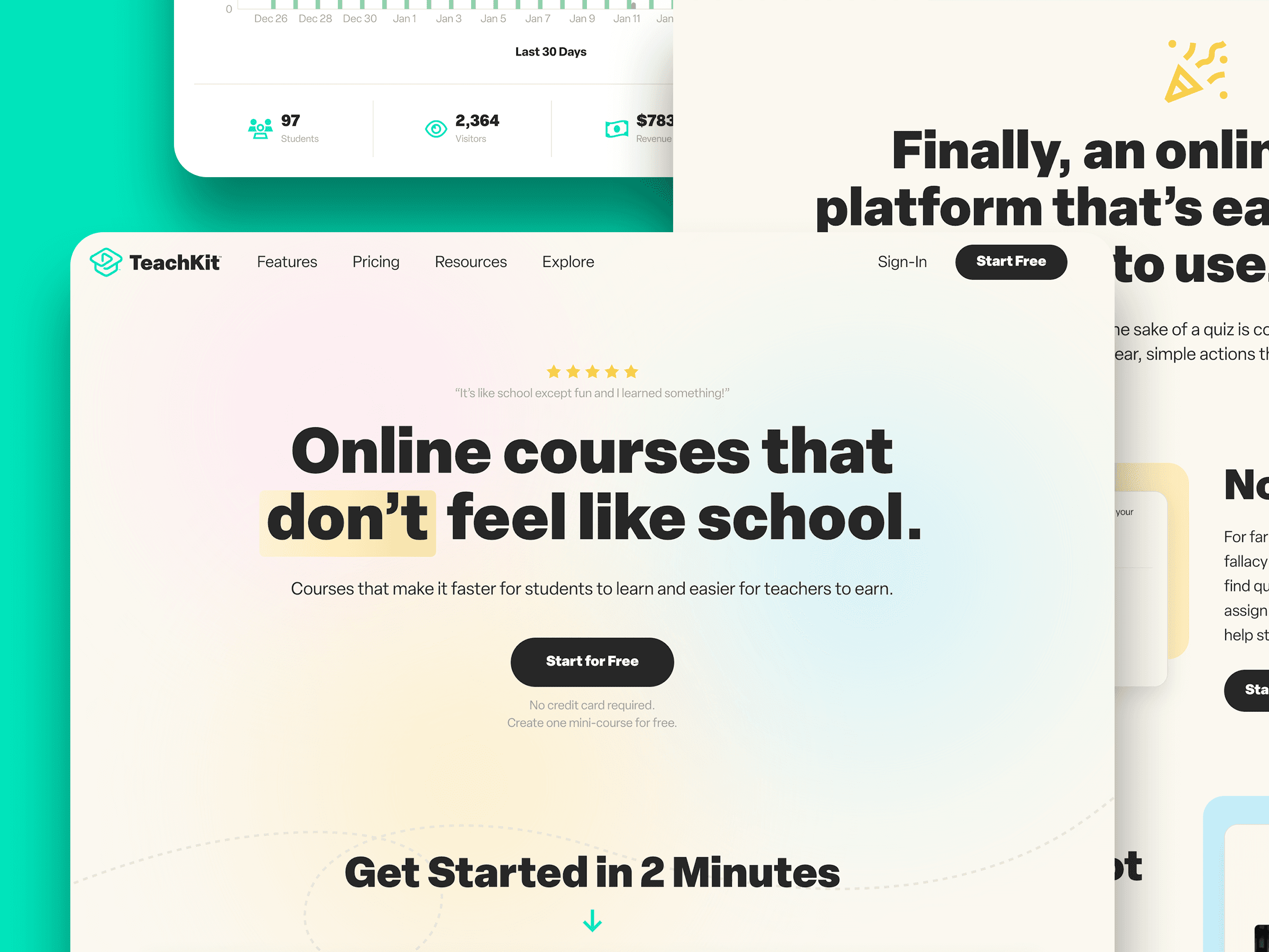 TeachKit SaaS UI/UX Design
